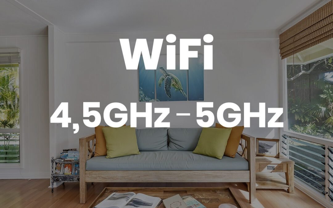 Bandas de frecuencia WiFi 2.4 GHz y 5GHz